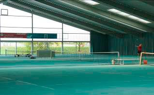 Tennishalle SFA Auerbergzentrum
